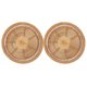 thumbnail image 1 of 2x Cesta tejida para el hogar Boho Home R Rative R Woven R Woven Wa, 1 of 4