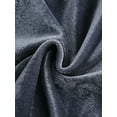thumbnail image 5 of hirigin Women's Strapless Bodysuit Cross Back Velvet Bodycon Leotard Top, 5 of 6