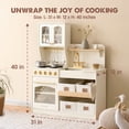 thumbnail image 5 of Tiny Land Multifunctional Storage Play Kitchen, 5 of 8