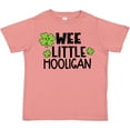 thumbnail image 3 of Inktastic St. Patrick's Day Wee Little Hooligan with Clovers Boys or Girls Toddler T-Shirt, 3 of 5
