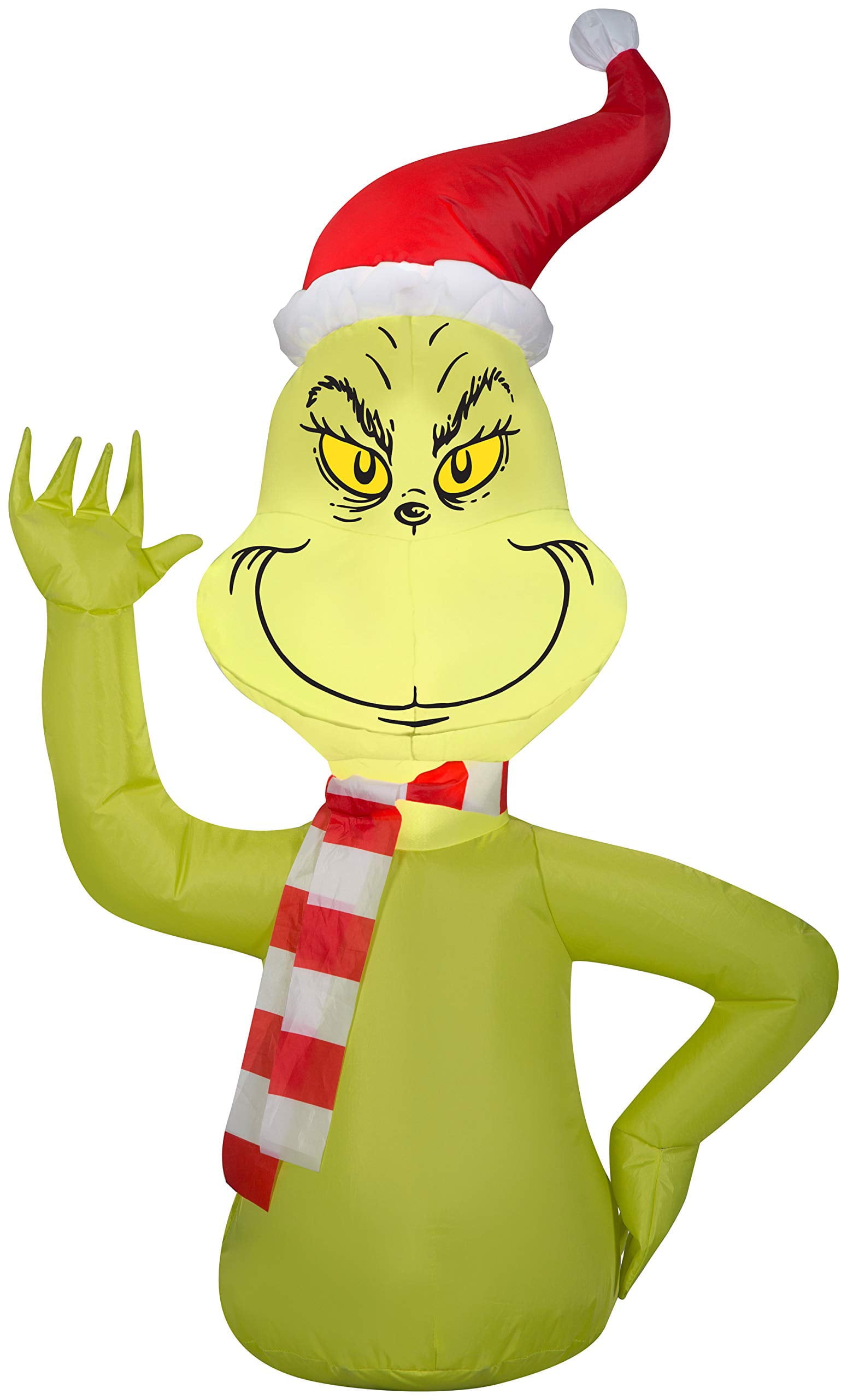 Inflatable Grinch Car Buddy Decoration Blow Up Christmas