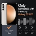 thumbnail image 2 of JETech Case for Samsung Galaxy S23 FE 6.4-Inch, Non-Yellowing Shockproof Bumper Protective Phone Cover, Anti-Scratch Hard PC Back (Clear), 2 of 6