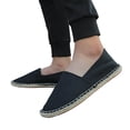 thumbnail image 4 of Men's Breathable Solid Color Korean Version Trendy Casual Comfortable Lightweight Linen Sole Sneakers Sneakers For Men, 4 of 8