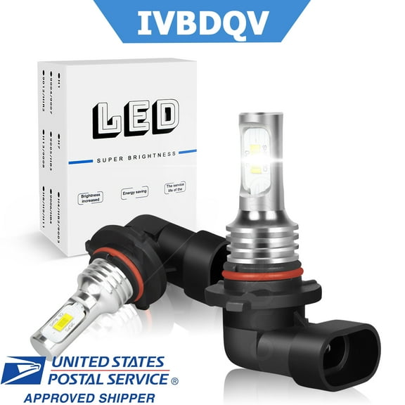 IVBDQV For Honda Accord 1992-2007 LED Headlight Bulbs High / Low 9005 9006 6000K White 2pcs