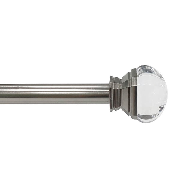 Cortinero Ajustable 1 Pulgada Níquel Cepillado 182-365 Cm