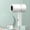 White, variant on Hair Dryer - Foldable Portable Handle Hair Dryer,Blue Light Hair Care Gradient Hair Dryer,Household Constant Temperature Cold And Hot Hair Dryer Silent Hair Dryer,Suitable for Home, Travel, Salon