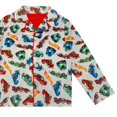 thumbnail image 3 of Conjunto de pijama Hot Wheels para niño, de 2 piezas, estilo abrigo de franela, color gris, 3 of 5
