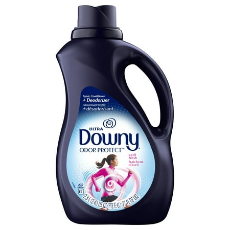 Downy Odor Protect April Fresh Liquid Fabric Conditioner (Fabric Softener), 90 loads 77 fl (Best Smelling Fabric Softener And Detergent)