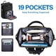thumbnail image 2 of Laptop Backpack Women, 15.6 Inch Work Backpack Woman for Teacher Nurse Bags, Computer College Backpack Purse, Waterproof Anti-theft Travel Back Pack with USB Charging Port, Black, 2 of 5
