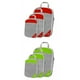 thumbnail image 1 of Organizador de equipaje de viaje,Cubos de empaque de compresión Viajes expandibles,Bolsas de malla de almacenamiento Accesorios de viaje extensibles,Organizadores para equipaje rojo verde Macarena Organizador de equipaje de viaje, 1 of 8