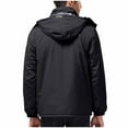thumbnail image 4 of JXMVOJ Men's Winter Coats Water Resistant Snow Ski Jacket Fleece Lined Parka Pockets, 4 of 7