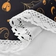 thumbnail image 4 of Round Outdoor Tablecloth 60 Inch Dining Table Cover with Lace Trim & Umbrella Hole for Outside Party Camping Pumpkins Halloween Pattern, 4 of 8