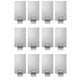 thumbnail image 3 of Hooks Stainless Steel Self-adhesive, Towel Hooks Coat Hook, 12 Pieces, 3 of 5