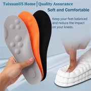 2 PCS Clouds Insoles for Men/Women,Massage Support Insoles, 6d Soft Memory Foam Cushioning Sports Cloud Insoles for Men/Women