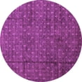 thumbnail image 1 of Ahgly Company Indoor Round Abstract Purple Modern Area Rugs, 7' Round, 1 of 4