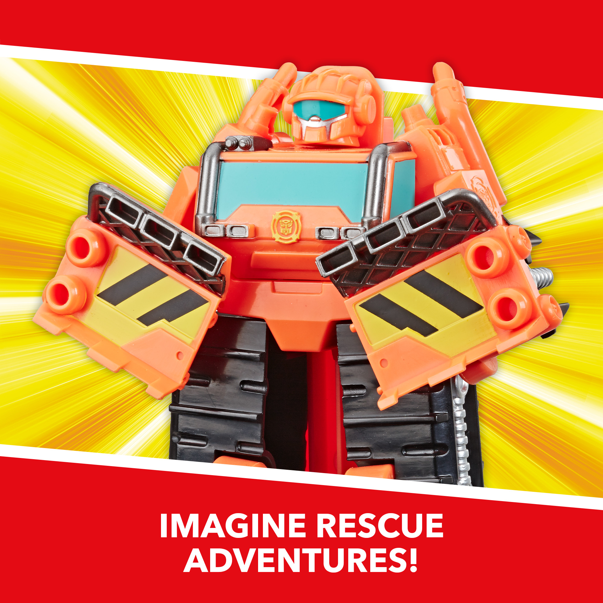 Playskool Transformers Rescue Bots Academy Wedge the Construction-Bot Action Figure - image 4 of 8