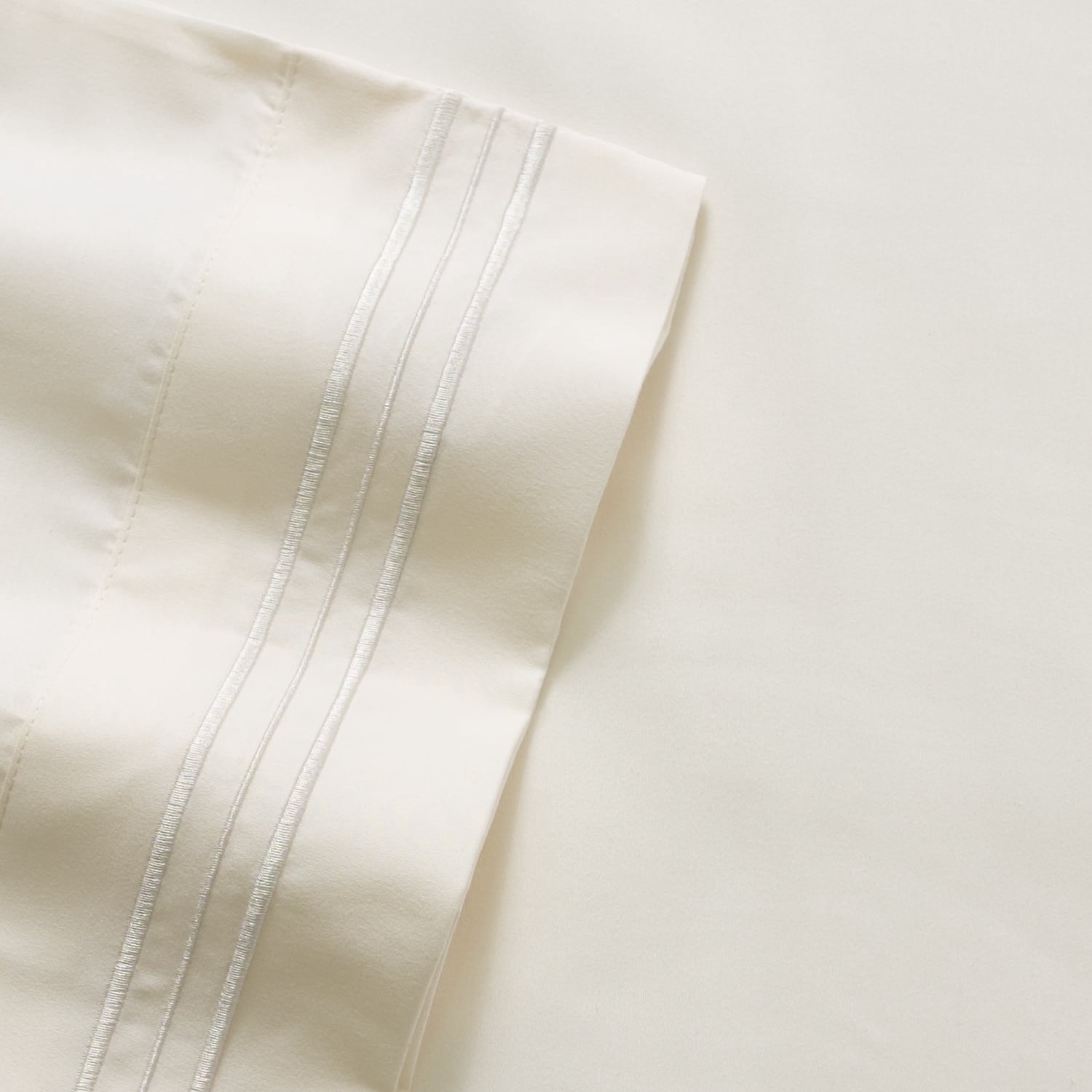 Sweet Home Collection 1800 Series Bed Sheets - Extra Soft Microfiber Deep Pocket Sheet Set - Ivory, California King