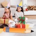 thumbnail image 3 of 5 Pcs Crayon Gonflable Géant Grand Stylo Gonflable Accessoire Idéal pour Décorations de Fête de Rentrée Scolaire en Maternelle, 3 of 8