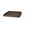 thumbnail image 1 of PP Plastic-Products 71-50-8 Bianca Square Resin Saucer 71-50 20 in. x20 in. x1.5 in. - Bronze, 1 of 1