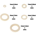 thumbnail image 4 of 100 PCS Unfinished Natural Wooden Rings for Crafts, Wood Rings for DIY, Pendant Connectors, Jewelry Making, Macrame Supplies$$, 4 of 6