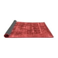 thumbnail image 2 of Ahgly Company Indoor Square Oriental Red Industrial Area Rugs, 4' Square, 2 of 4
