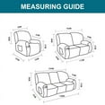 thumbnail image 2 of 1/2/3 seat Recliner Cover stretch Couch Cover for Recliner Sofa chair Cover for Kids, Pets, Dog and Cat, 2 of 5