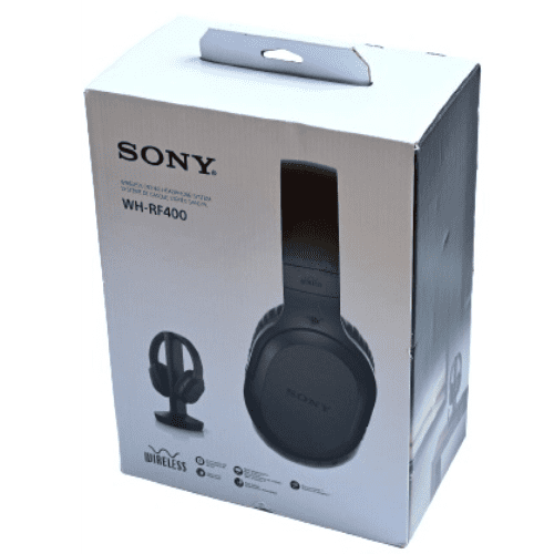 Refurbished SONY Wireless Headphone System Model - WH-RF400 Black