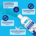 Vetnique Labs Dermabliss Medicated Chlorhexidine Cleansing Pet Shampoo for Skin Problems in Dogs