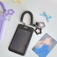 thumbnail image 3 of LICEWO 4Pcs Lightweight Portable Keychain Card Holder Sleeve Star Design for Commute, 3 of 13