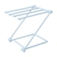 thumbnail image 1 of Estante plegable de almacenamiento de plástico para paños de cocina, azul, 1 of 5