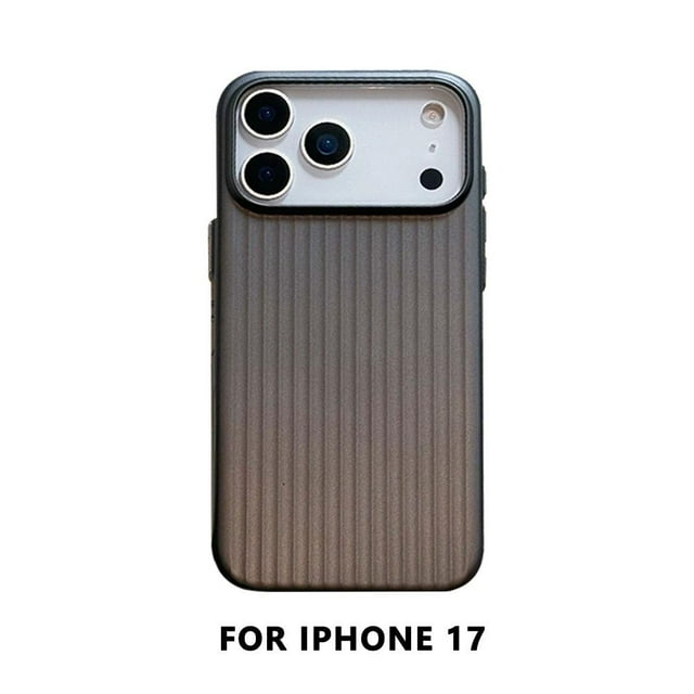 Daily Mix Store Minimalist Magnetic Phone Case for 17 Series Matte PC Case with Anti-Drop Protection, Smooth Grip & Accessory Compatibility (Black, Silver, Titanium)