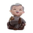 thumbnail image 1 of Estatua de abuela y , figurita en miniatura para decoración de pasteles, escultura de muñeca para sala de estar, estantería de mesa, decoración Colco  estatuilla de resina, 1 of 8