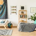 thumbnail image 3 of AuldHome Design Mini Clay Pot Hanging Rack (2-Inch w/ Pots); 3x3 Grid Pot Hanger for Plants and Decorative Use, 3 of 8