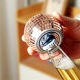 thumbnail image 2 of Beer Opener Mirror Design Disco Ball Shape Beer Catcher Mirror Design Opener Mirror Ball Decor, 2 of 5