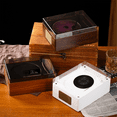 thumbnail image 7 of Bluetooth Speaker CD Player Compatible with Bluetooth 5.1 Album Player Tray-Loaded CD Player Walnut, 7 of 7