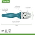thumbnail image 6 of Tovolo Ice Cream Scoop Heavy Duty Zinc Alloy Marine Blue, Dishwasher Safe Ice Cream Paddle Spade for Shaping Cutting Serving Gelato Sorbet Cookie Dough, Non Slip Ergonomic Handle Ice Cream Spade, 6 of 6