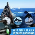 thumbnail image 6 of See The Unseen 16x52 Monocular Bifocal Optical Telescope For Long Range Backyard Baseball 2001 Windows Binoculars Kids High Resolution Baseball Gear for Boys Age 10 Binoculars Small Pocket 15x, 6 of 8