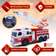 Vebo Toddlers Kids Police & Fire Play Vehicles, Multicolor