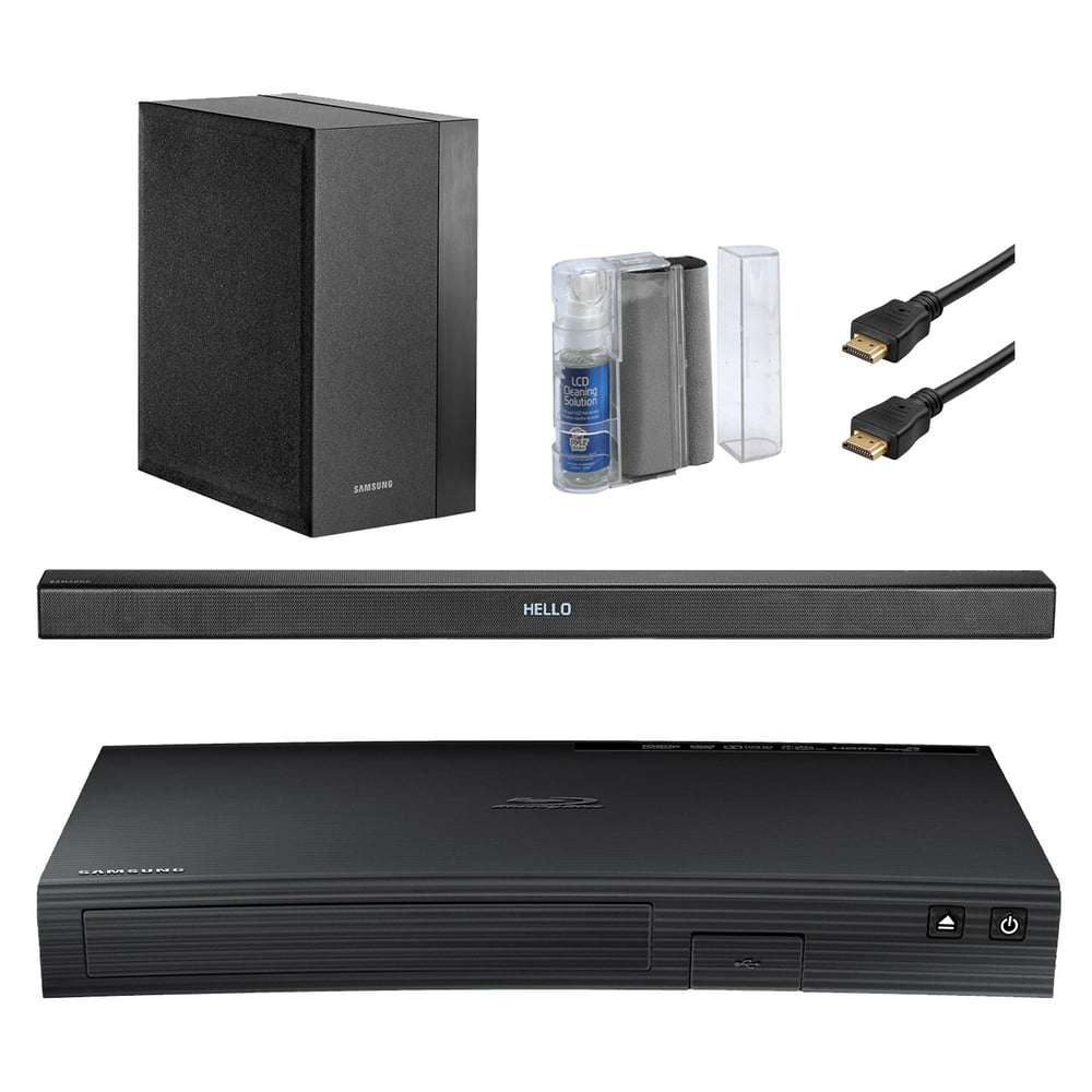 Samsung SBDJ5700 Curved Bluray CD DVD Player with WiFi Bundle With