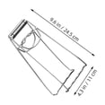 thumbnail image 2 of ETHZZLE Stainless Steel Ergonomic Pot Holder Clamp, Hot Dish Gripper for Safe Kitchen Handling, 2 of 8
