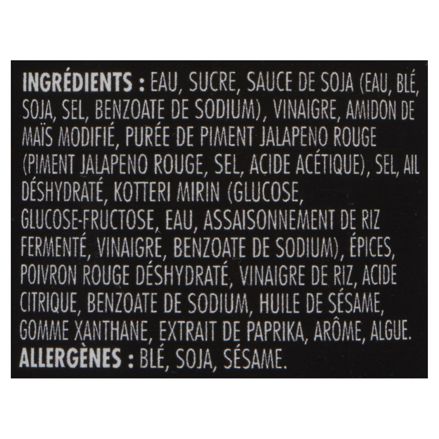 Teriyaki Experience Sauce teriyaki aux piments doux 350ml