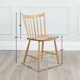 thumbnail image 2 of Vincent Chaise Latérale Moderne Classique de Qualité Contractuelle Windsor (Ensemble de 2), 2 of 4