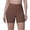 Red #12, variant on DORKASM ButterLuxe Biker Shorts 6" - High Waisted Workout Running Volleyball Spandex Yoga Womens Red M