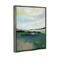 thumbnail image 3 of Stupell Industries Modern Cloudy Distant Beach Shore Painting Luster Gray Floating Framed Canvas Print Wall Art, Design by Nikita Jariwala, 3 of 6