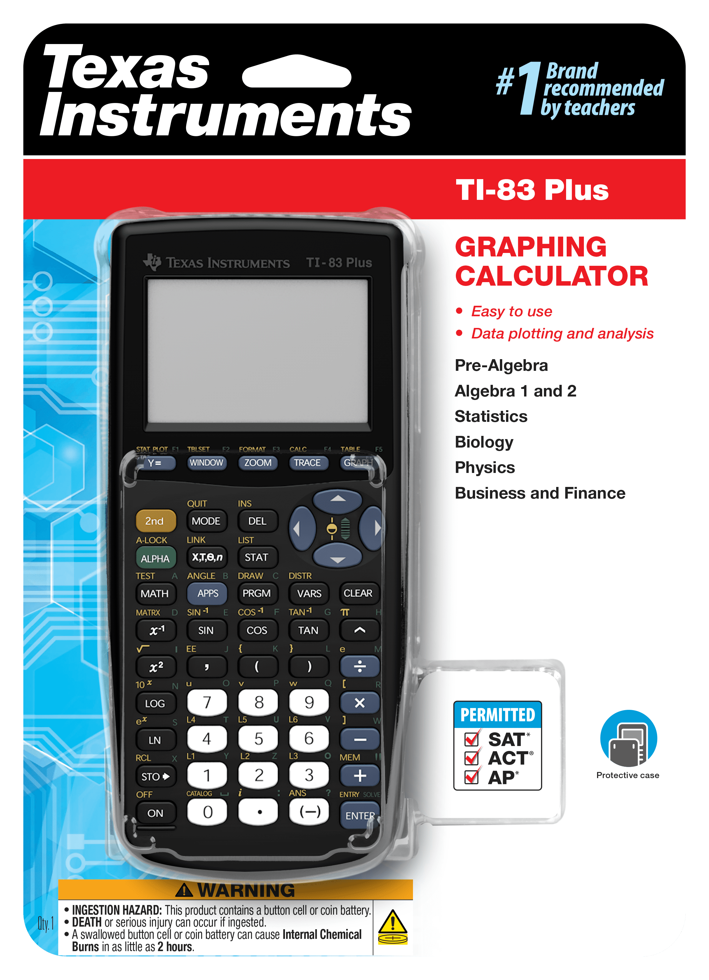 Texas Instruments TI-83 Plus Scientific Graphing Calculator Texas Instruments TI-83 Plus Scientific Graphing Calculator