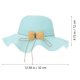 thumbnail image 5 of KAKOWELY Sombreros de paja, sombreros de moda para niños pequeños, sombreros de playa para niñas, gorras de verano con protección solar UV, 5 of 5
