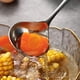 thumbnail image 4 of Cuchara de sopa espesa, cuchara de hot pot, cuchara de arroz con leche, cocina para restaurante, cocina portátil, acero inoxidable, diseño de dos niveles, para cocina, 4 of 8