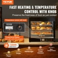 thumbnail image 6 of VEVOR 3-Tier Commercial Food Warmer Display, 1200W Food Display Warmer with Light, Adjustable Shelf and Temperature Display, 86℉~185℉ Steam Heating, 111L for Hamburger, Pizza, Bread, Fried Chicken, 6 of 9