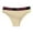 Complexion, variant on Lunuaoe Women's "LOVE" Waistband Cotton Briefs, Sporty Triangle Panties, Breathable Mid-Low Waist Underwear