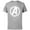 Athletic Heather, variant on Avengers: Endgame Logo Heroes and Legends - Short Sleeve Cotton T-Shirt for Adults - Customized-White